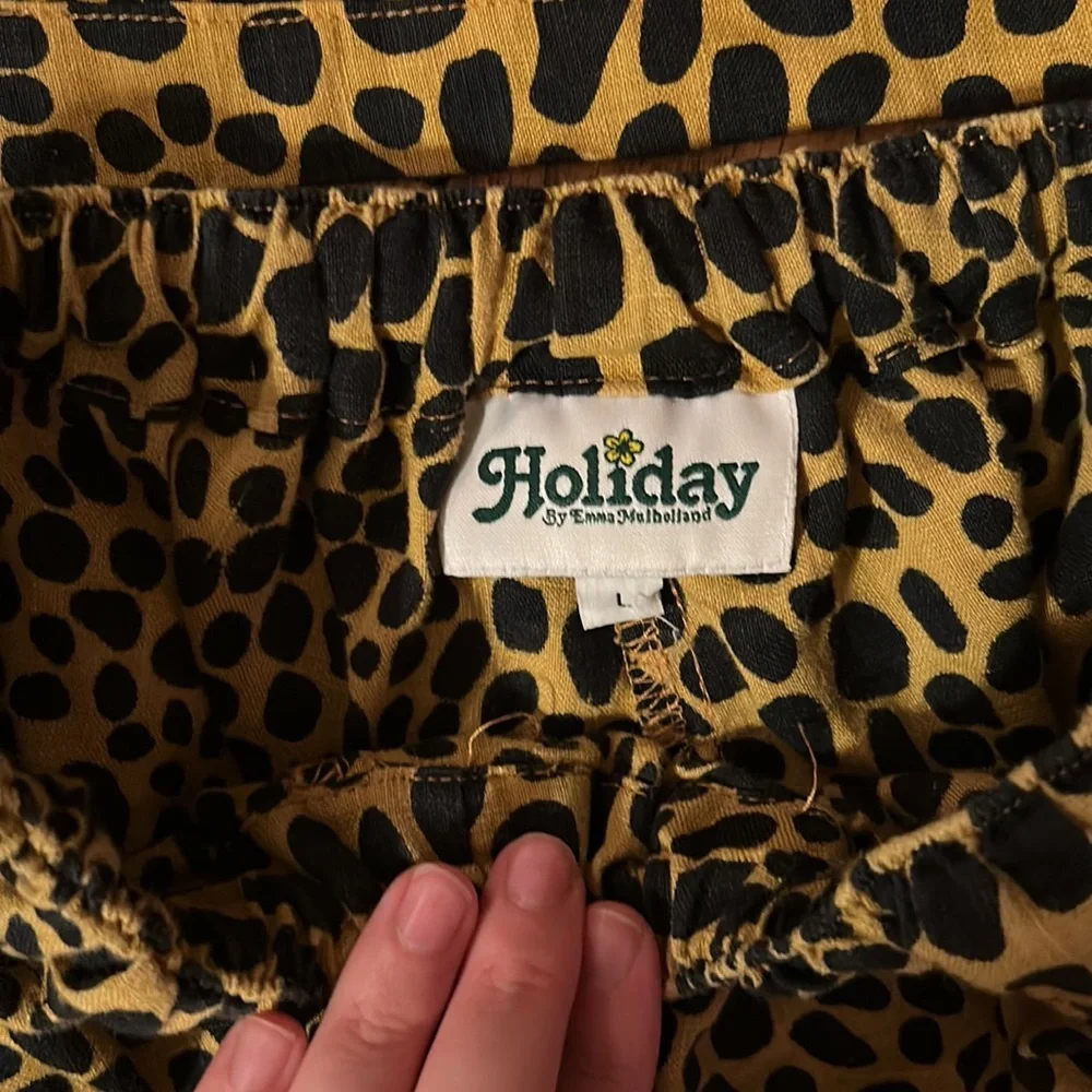 Leopard linen matching set - Picture 2 of 8